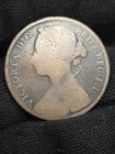 1875 Queen Victoria One Penny 1d F82 8 j
