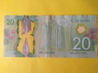 Canada   20 Face Value Polymer Banknote Foreign Exchange Travel Money