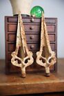 Antique Fence Finial Cast Iron Gate Post Gothic Ornaments Architectural Vintage