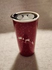 Tim Hortons Ceramic Travel Mug  Moose Red And White 2018 New