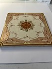 Antique Victorian Tile  Aesthetic Movement Art Nouveau 6x6 Late 1800 Early 1900