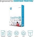 Hp Printer Paper 8 5 X 11 Paper Copy  print 20 Lb 1 Ream Case - 500 Sheets