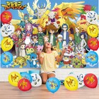 Digimon Adventure Party Supplies Party Decor Set Balloons Cake Toppers Banner