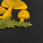 Vintage 70 s Mushroom Wall Art Hanging Retro Plastic Decor Dart Industries  7162
