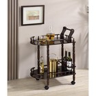 29 In  2-tier Wine Service Bar Cart