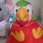 Melissa   Doug Hand Puppets  Set Of 5  Safari  Zoo  Animals  Monkey Zebra Parrot