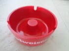 Vintage - Red - Budweiser Beer - Round Ashtray - New