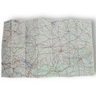Rare Post Wwii Us Constabulary Troopers Road Map Of Germany Us Zone