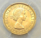 1958 Queen Elizabeth Gold Sovereign Pcgs Ms64 Great Luster Just Graded  l184a