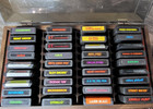 Huge Sears Video Arcade Atari 2600 Console Box Lot 36 Games Manuals Joysticks