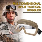 Tactical Airsoft Paintball Googles Hunting Eye Protection Glasses For Helmet Us