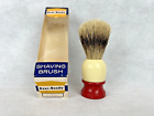 Vintage Ever-ready Shaving Brush No  100 Red And Cream Handle Nos