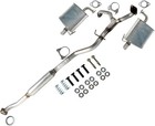 Y-pipe Pair Of Muffler Kit Fits  2009-2013 Forester Impreza 2 5l Stainless Steel