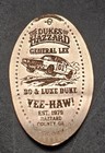 The Dukes Of Hazzard And General Lee  Smashed  Pressed  Elongated Penny