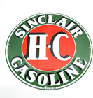 Smokey The Bear     Prevent Forest Fires     Vintage Porcelain Sign - Pump Plate 