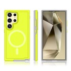 For Samsung Galaxy S24 Ultra S24 Shockproof Rubber pc Magnetic Case Screen Cover