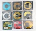 5     Five Disc W  Case Assorted Color Variety Pack Of Mds Minidisc         used 