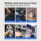 Loolifl Blue Thread Locker 243 Nuts-bolts Locker  Screw Adhesive Lock Tight Seal