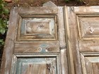 Antique French Double Doors  39x98  Raised Panel Doors  European Doors A564