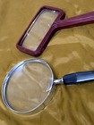 Vintage Magnifying Glass Lot- Bausch lomb  alsite Double Magnification Japan