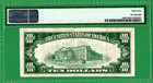 1928    10 Gold  Certificate      Star Note      Fr-2400   Pmg 35