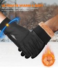 Thermal Winter Glove Made W  3m Insulation waterproof touchscreen warm Cold