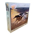 Bits And Pieces Studio Puzzle Wild Horses Running 500 Pieces 16 x 20  New Sealed
