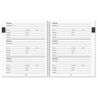 Large Print Address Book With Spiral Binding For Easy Contact Organization