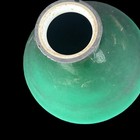 Vintage Emerald Green Glass Light Shade