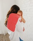 Copper Pearl Premium Baby Burp Cloths 3-pack Large Cotton Burp Cloths - Slugger
