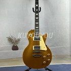 H Gold Top Standard Electric Guitar Yellow Back Free Shipping Usa In Stock
