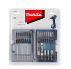 Makita B-55697 43pc Colour Screwdriver Bit Set Impact Driver Power Tool Kit