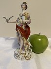 Antique Pair Of French Samson Hand Painted  Porcelain Figurine