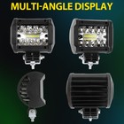 4x 4inch 20000w Led Work Light Bar Flood Spot Pods Offroad Fog Driving Atv Truck