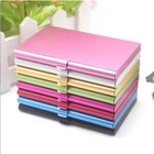 Stainless Steel Business Card Holders Pocket Id Credit Debit Rfid Wallet Case Bo