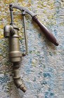 Antique vintage Brass Boat yacht Galley Sink Faucet pump  Untested 