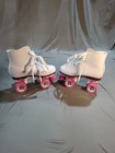 Chicago Skates Roller Rink Skates White Pink Quad Skates Girls 4