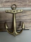 Vintage Brass Anchor Wall Decor Nautical Ship Boat Navy Sea Collectible 7   