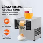 Commercial Snowflake Ice Machine 176lbs 24h Stainless Steel For Ice Cream