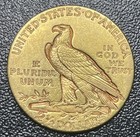 1925-d Indian Head Gold Quarter Eagle  2 50 Au  Coin