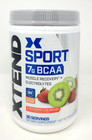  2x   Xtend Sport Bcaa Powder Strawberry Kiwi Splash 30 Servings Exp 02 2026