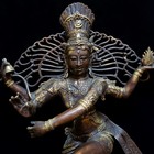 18  Shiva Nataraja Bronze Statue Hindu God Dancing Sculpture Altar Decor Art