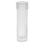 100 Crystal Clear Round Tubes Penny Cent Coins Safe Storage Whitman harris 1 Box