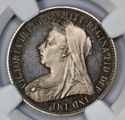 1893 Great Britain Proof Silver Shilling Ngc Pf 64