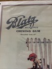 Blatz Milwaukee Chewing Gum Tim Sign