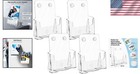 Clear Acrylic Brochure Holder 8 5x11 - 4 Pack