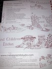 Sleighbells Quilt Stitchery Pattern   Crabapple Hill Pre-owned