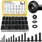 2200pcs Metric Screws Assortment Kit  Hex Socket Button Head Assorted Kit  Ma   