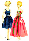 1960s Barbie Clothes Pattern Copy  Read Description  Butterick 3385