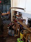 Vintage antique Sythe Grim Reaper Style-solid Wood With Wicked Metal Blade